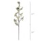 3-Pack: White Cherry Blossom Spray, 45-Inch, Silk Flowers, Spring Decor, Tree Branches, Floral Home by Artificial Flowers